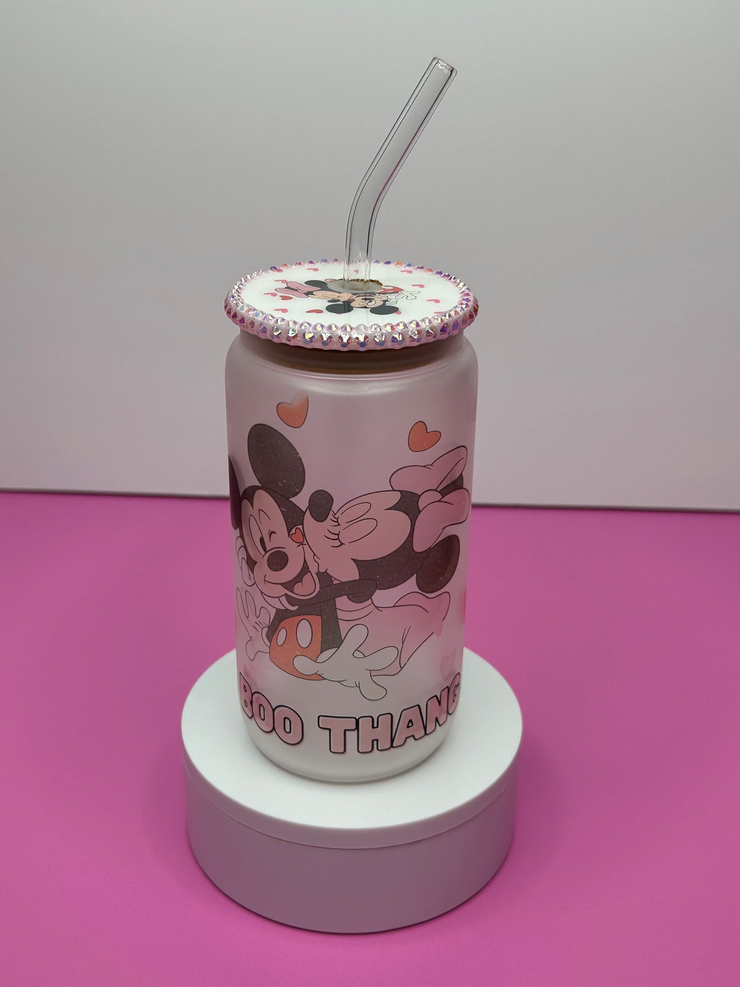 Boo Thang Glass Can Cup