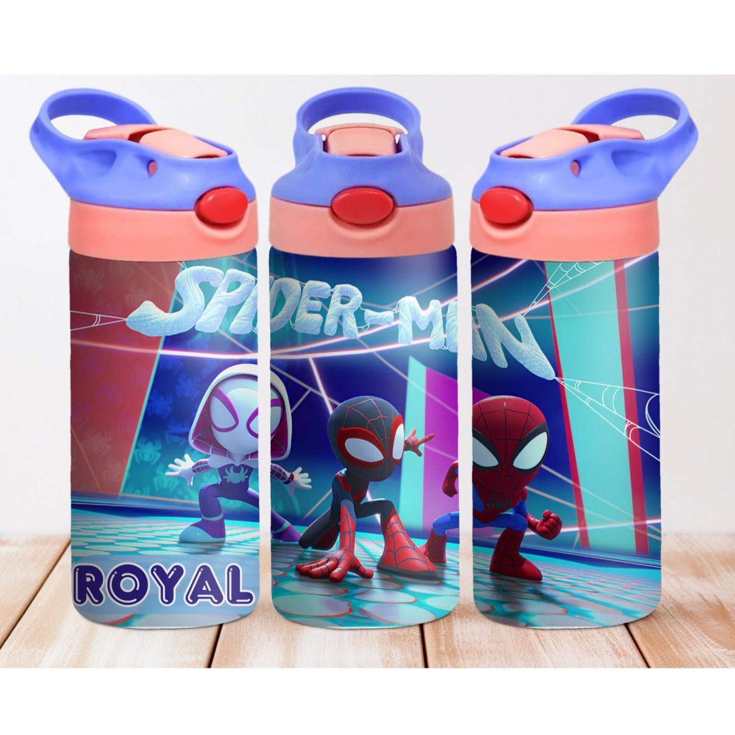 Spider Hero Kids 12oz Tumbler
