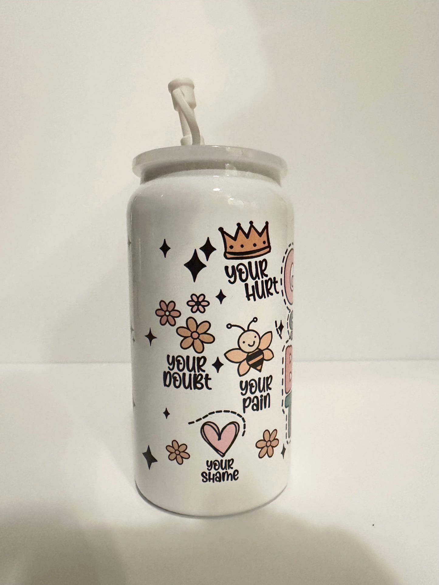 God Is Bigger tumbler 16oz Can