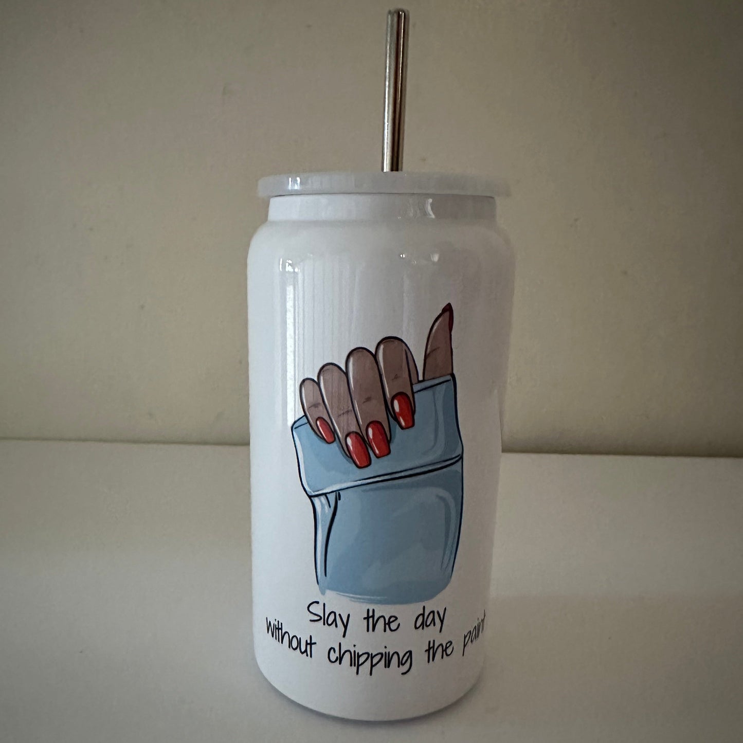 Don’t Chip The Paint 16 oz tumbler