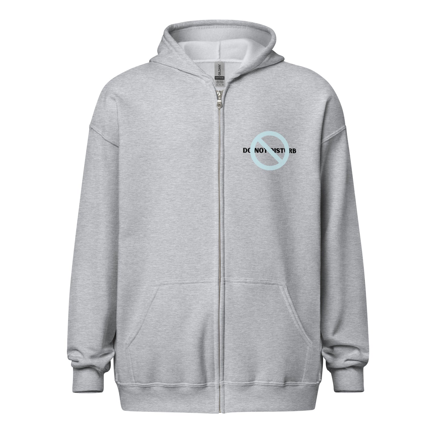 Do not Disturb zip hoodie
