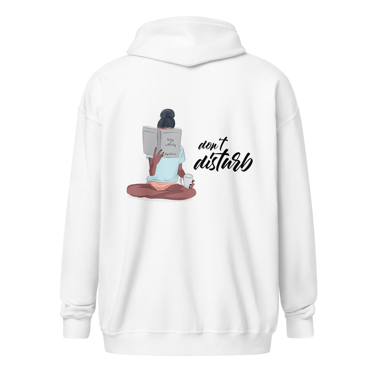 Do not Disturb zip hoodie