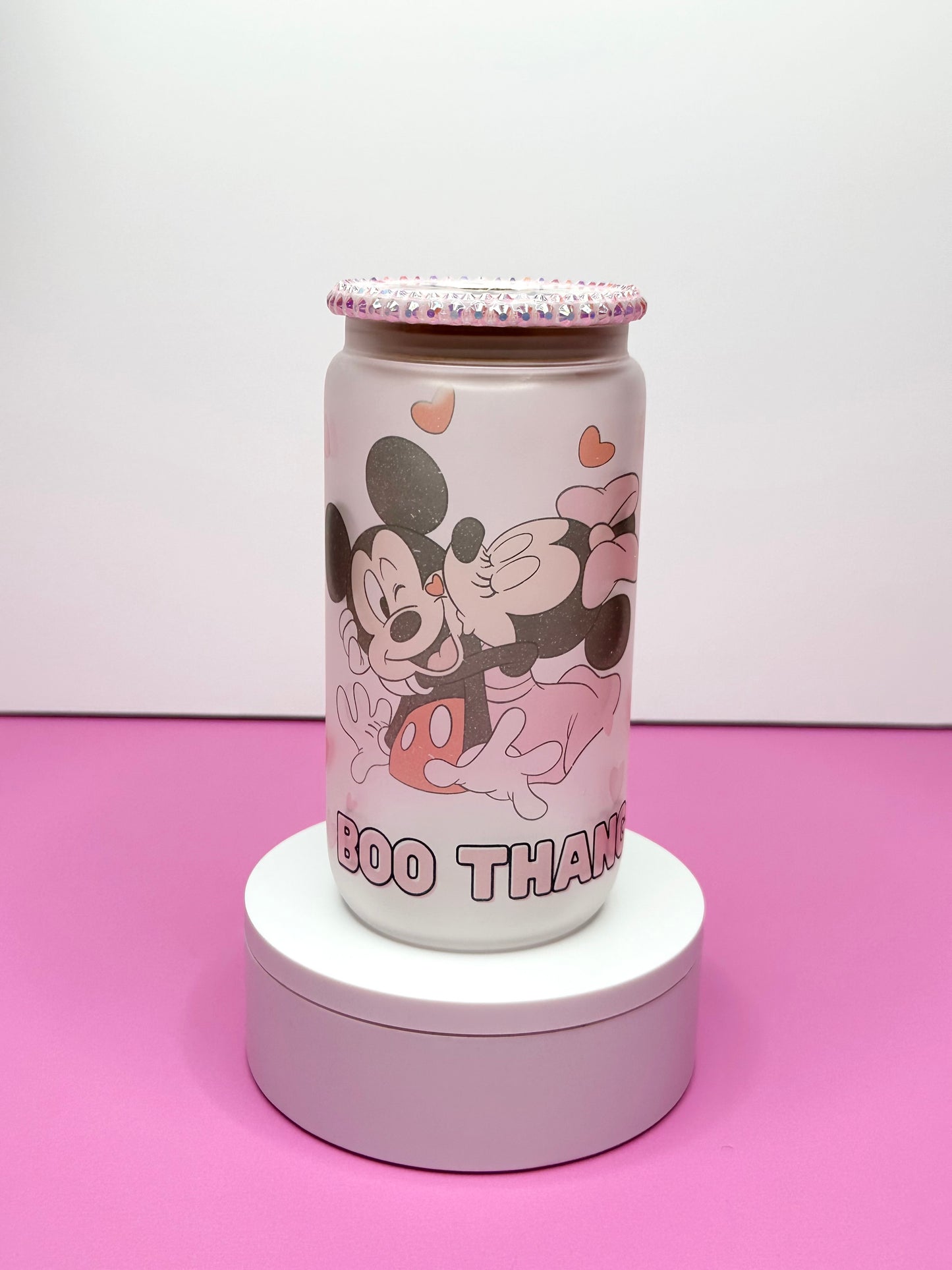 Boo Thang Glass Can Cup