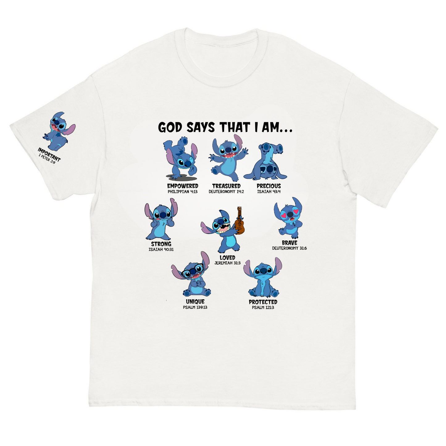God Says I Am | Lilo & Stitch Kids Tee