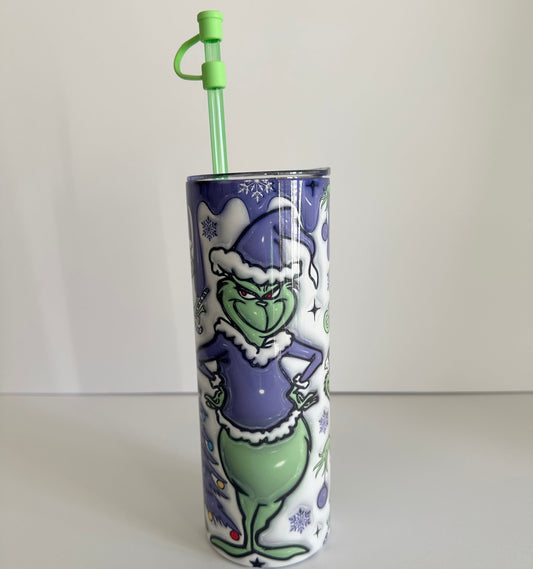 Purple Grinch 20oz Tumbler
