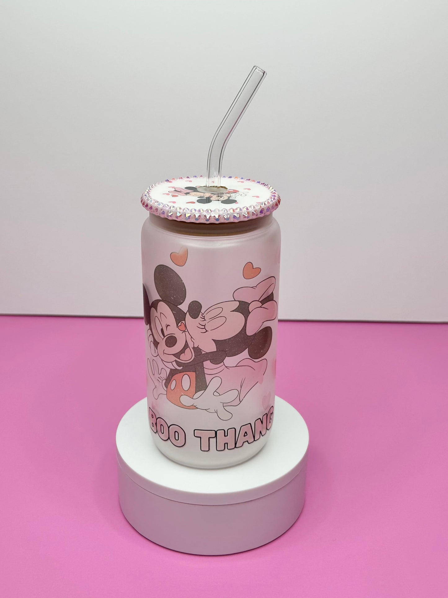 Boo Thang Glass Can Cup