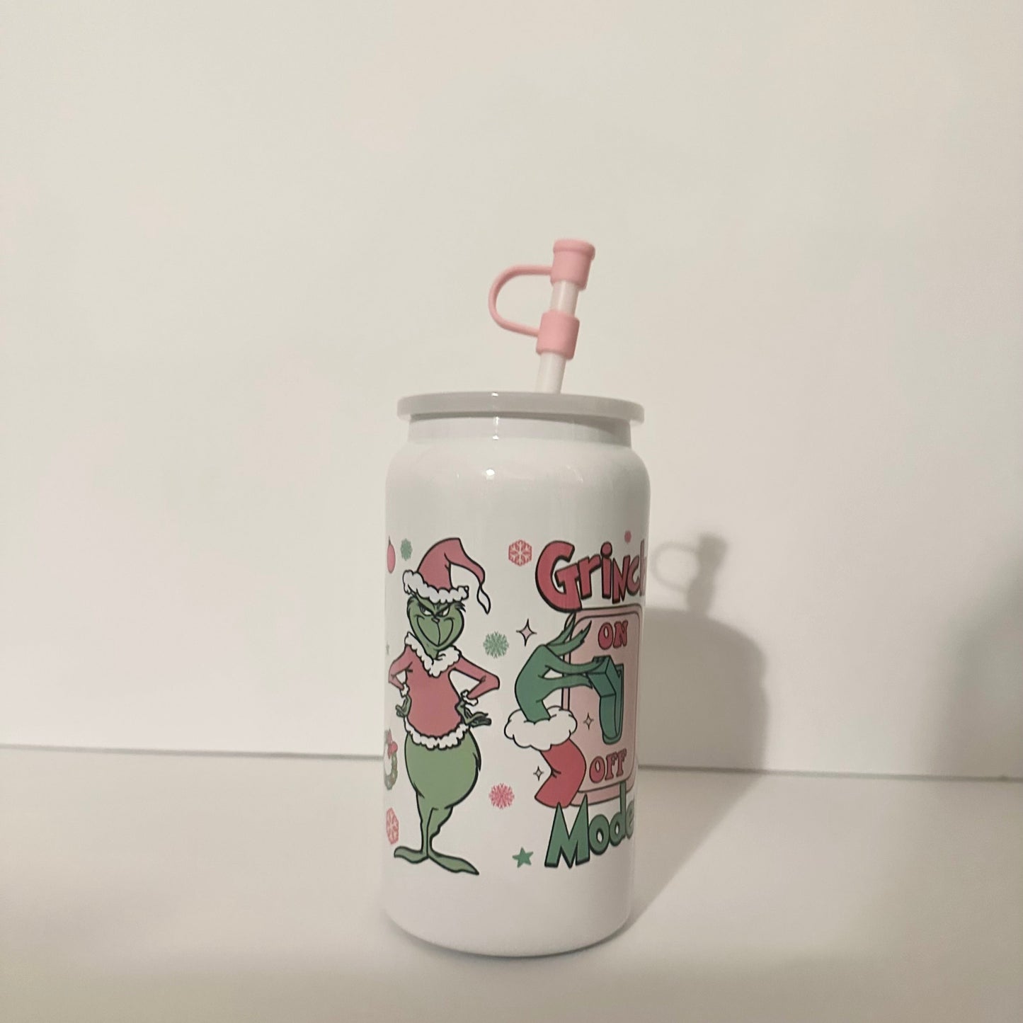 Grinch ModeTumbler 16 oz can
