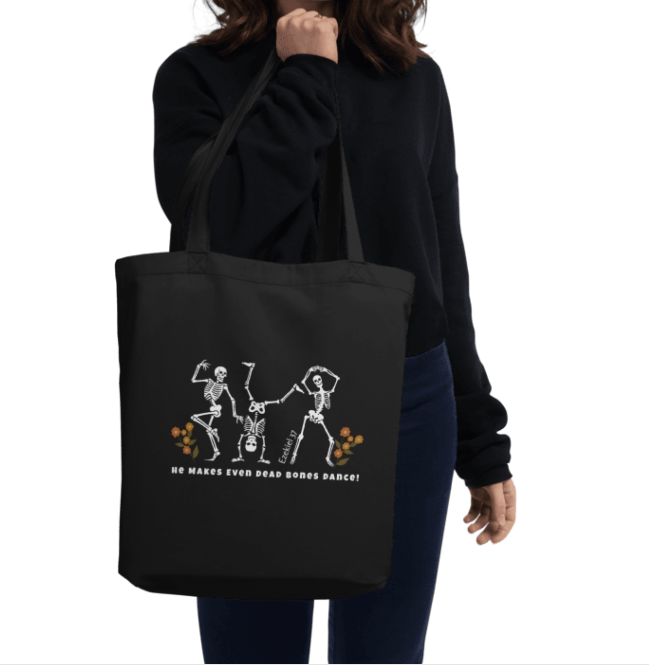 Dancing Bones Eco Tote Bag