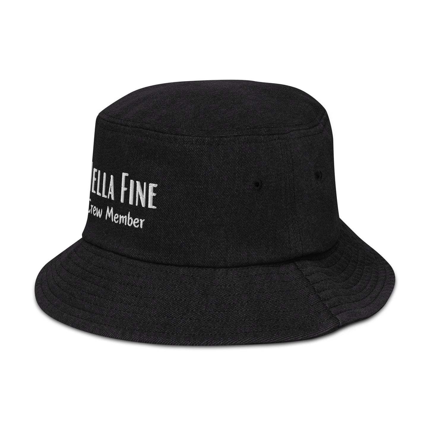 Hella Fine Crew Denim Bucket Hat