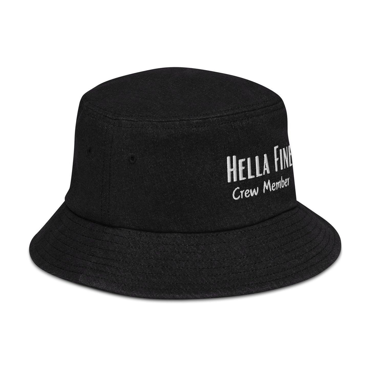 Hella Fine Crew Denim Bucket Hat