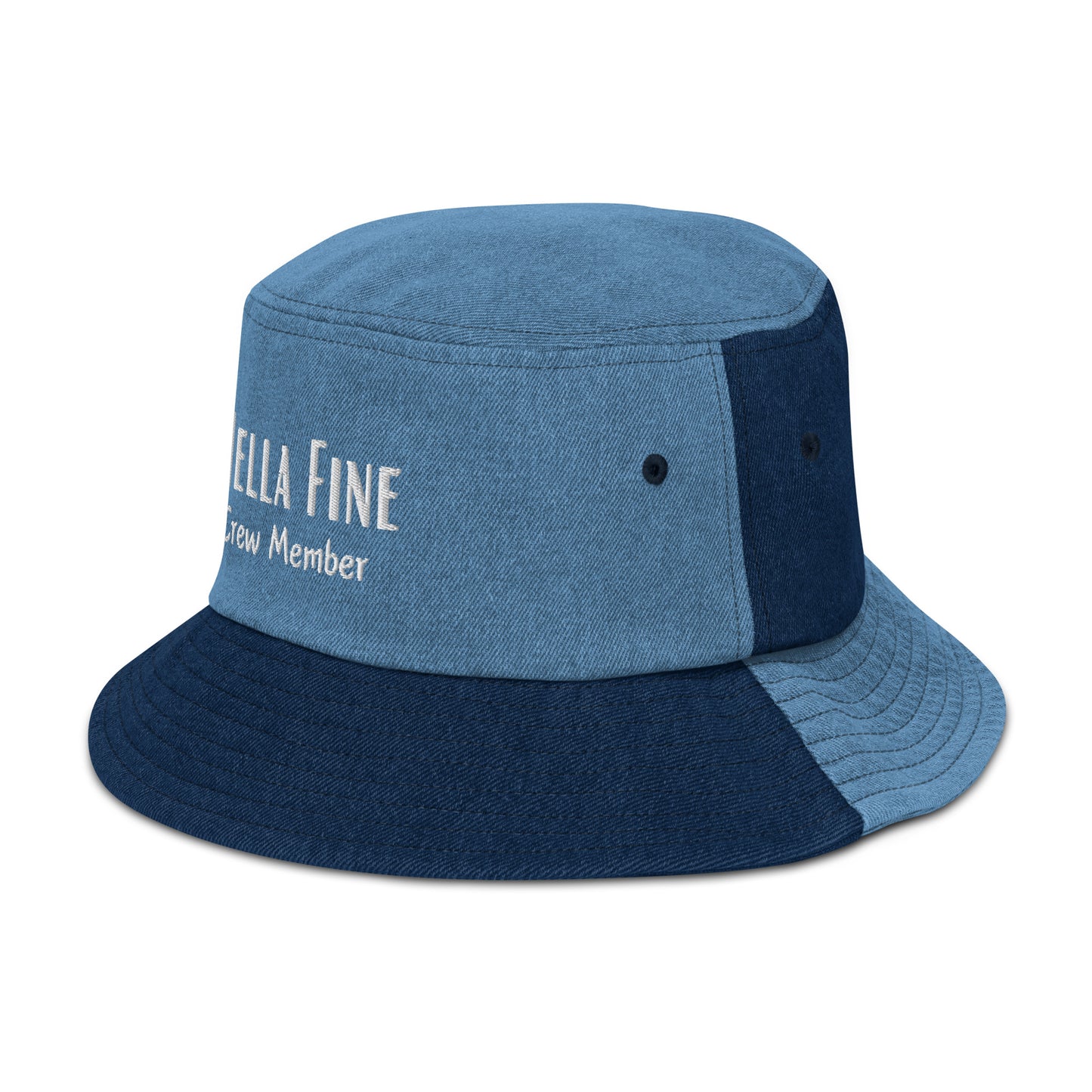 Hella Fine Crew Denim Bucket Hat