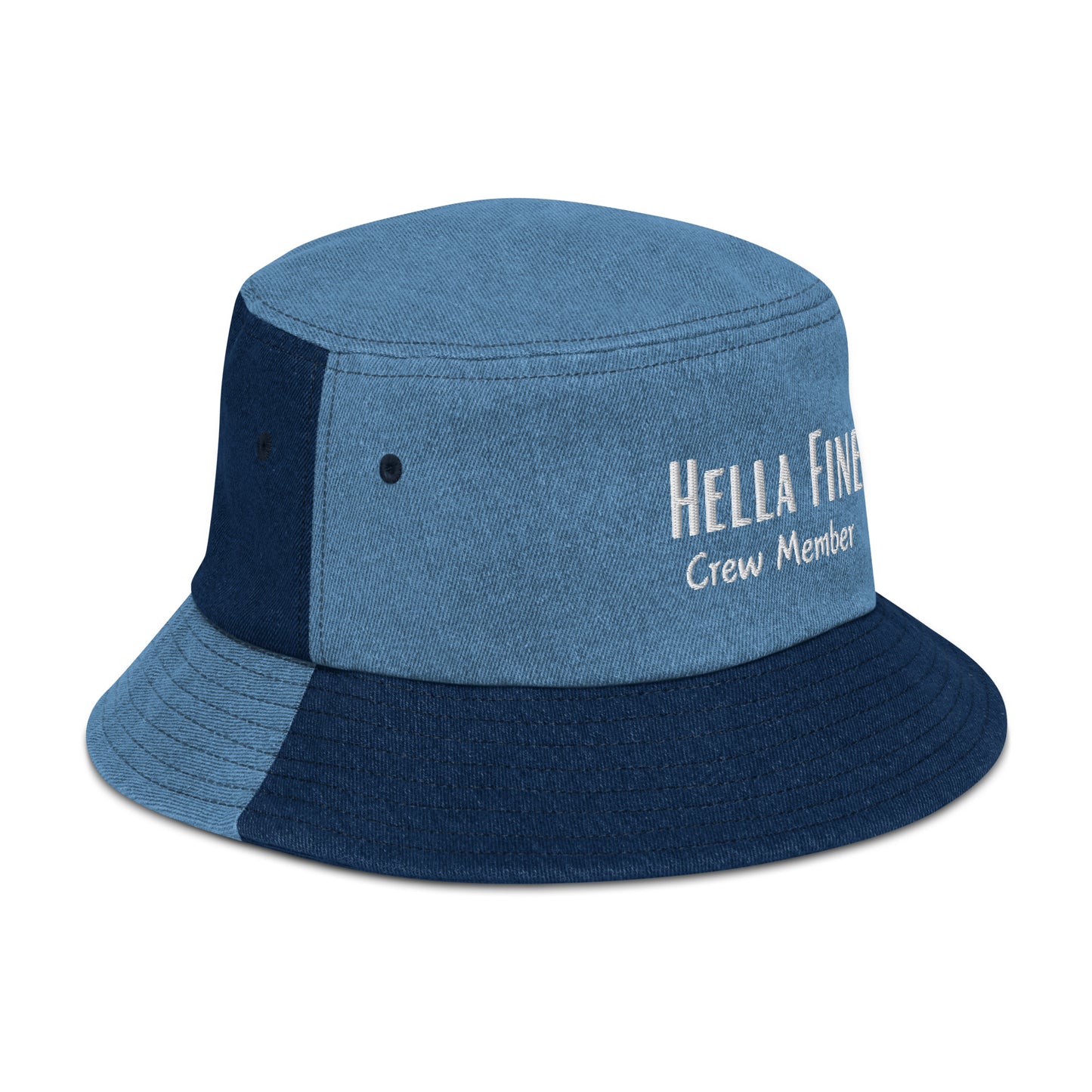 Hella Fine Crew Denim Bucket Hat