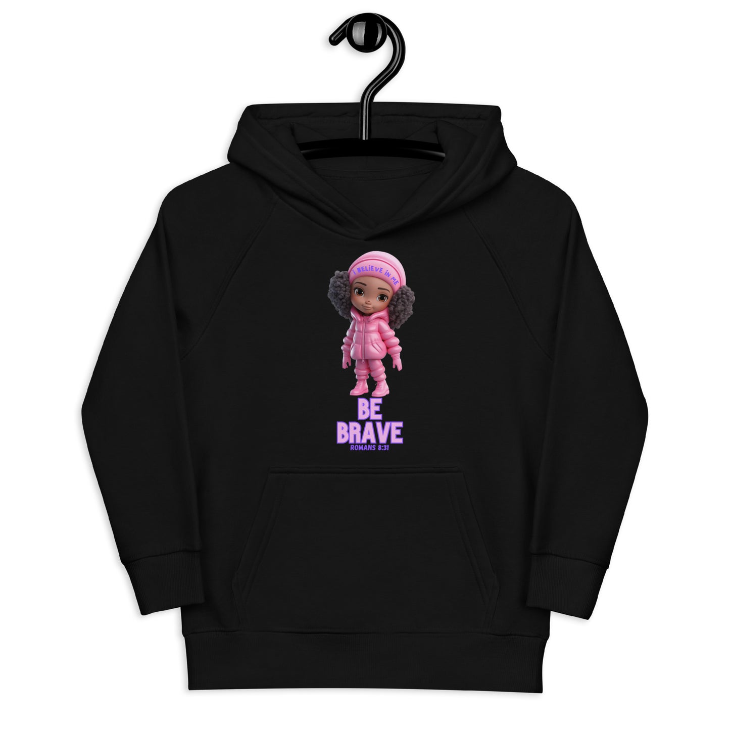 I Believe in me Girls Eco Hoodie