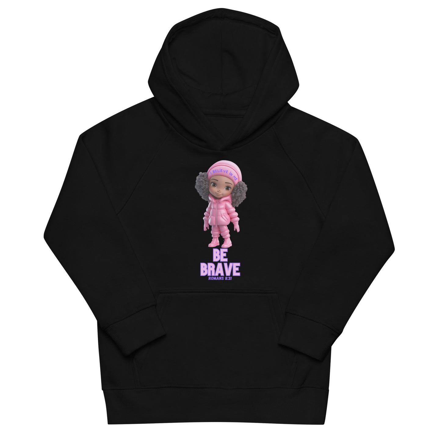 I Believe in me Girls Eco Hoodie