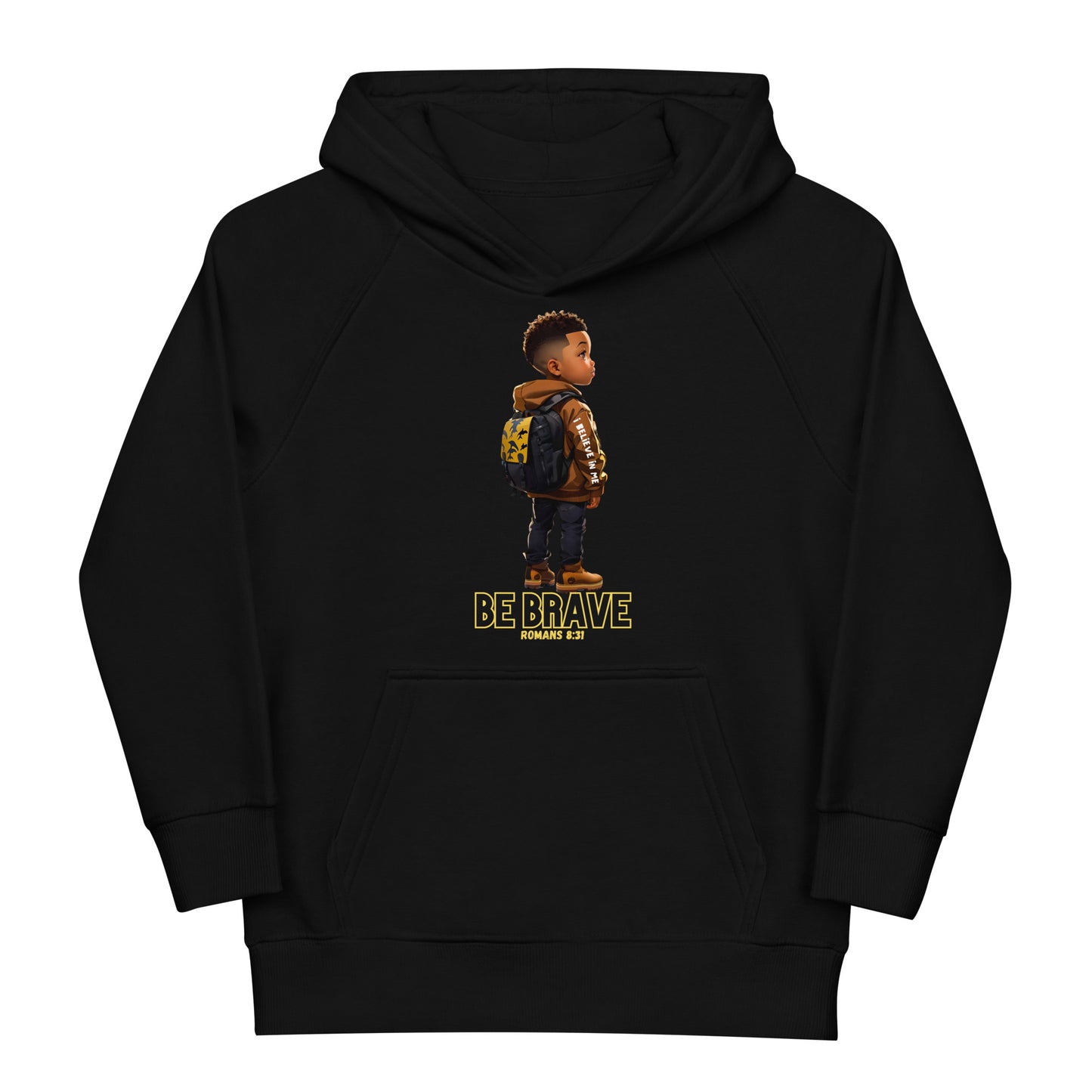 I Believe in me Boys Eco Hoodie