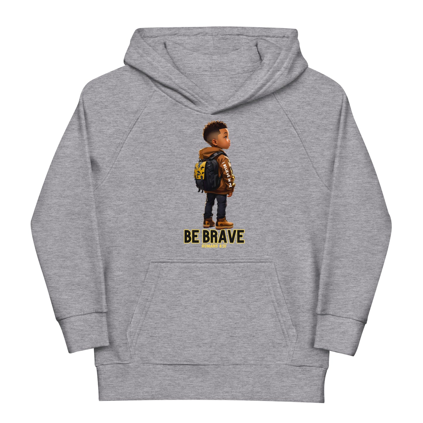 I Believe in me Boys Eco Hoodie