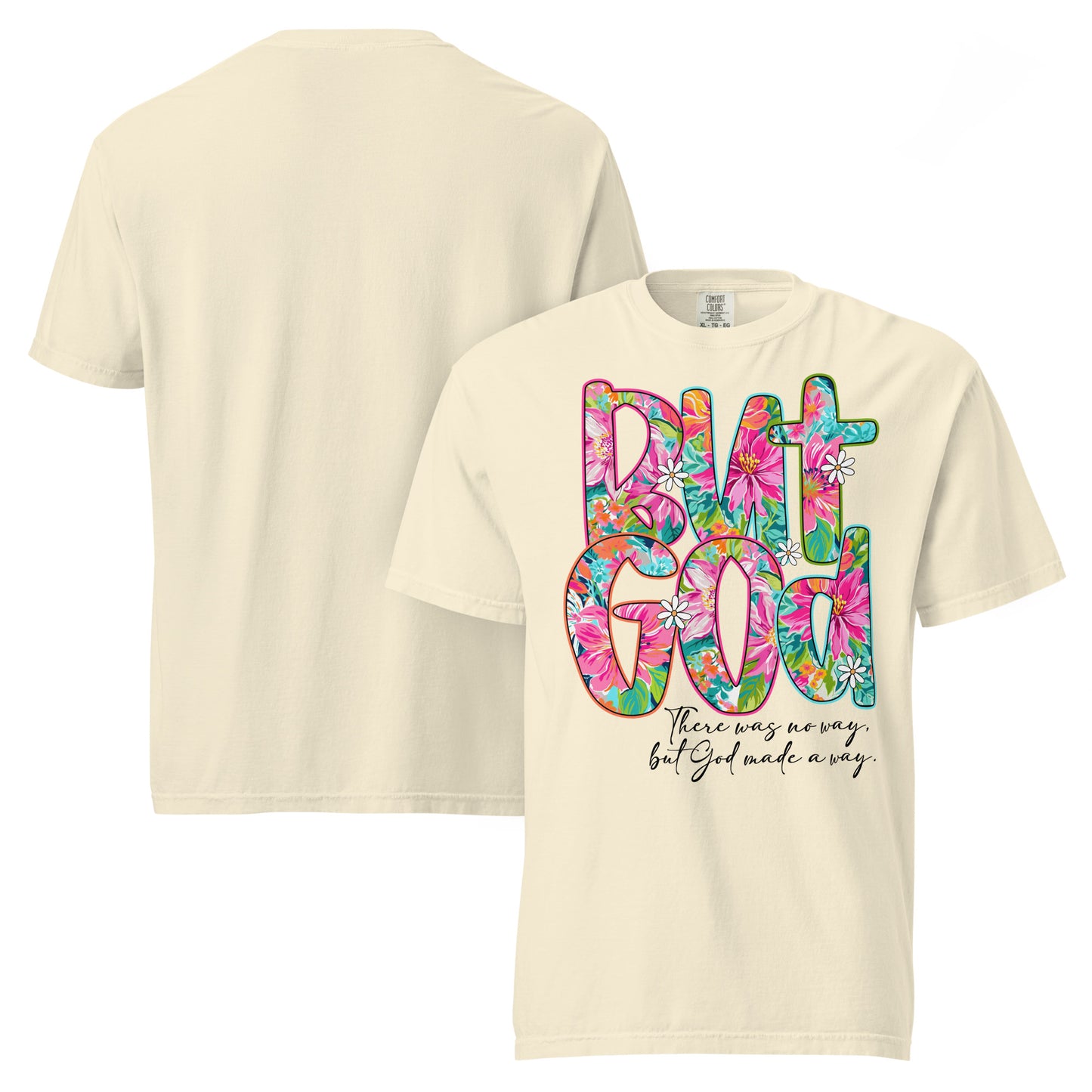 But God T-Shirt – Christian Faith Shirt for Adults | Unisex Inspirational Tee