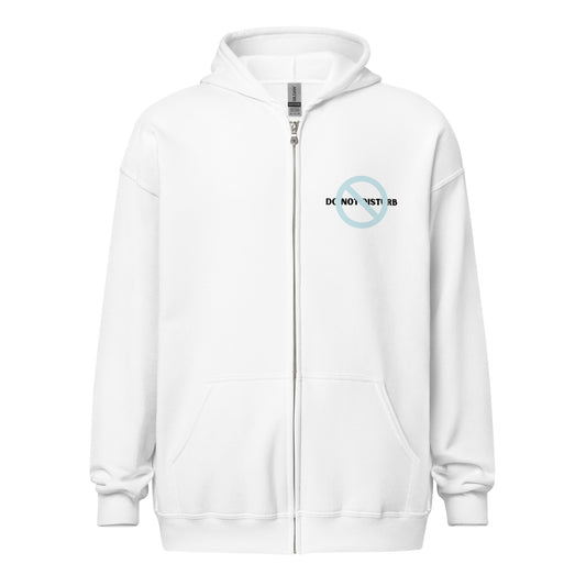 Do not Disturb zip hoodie