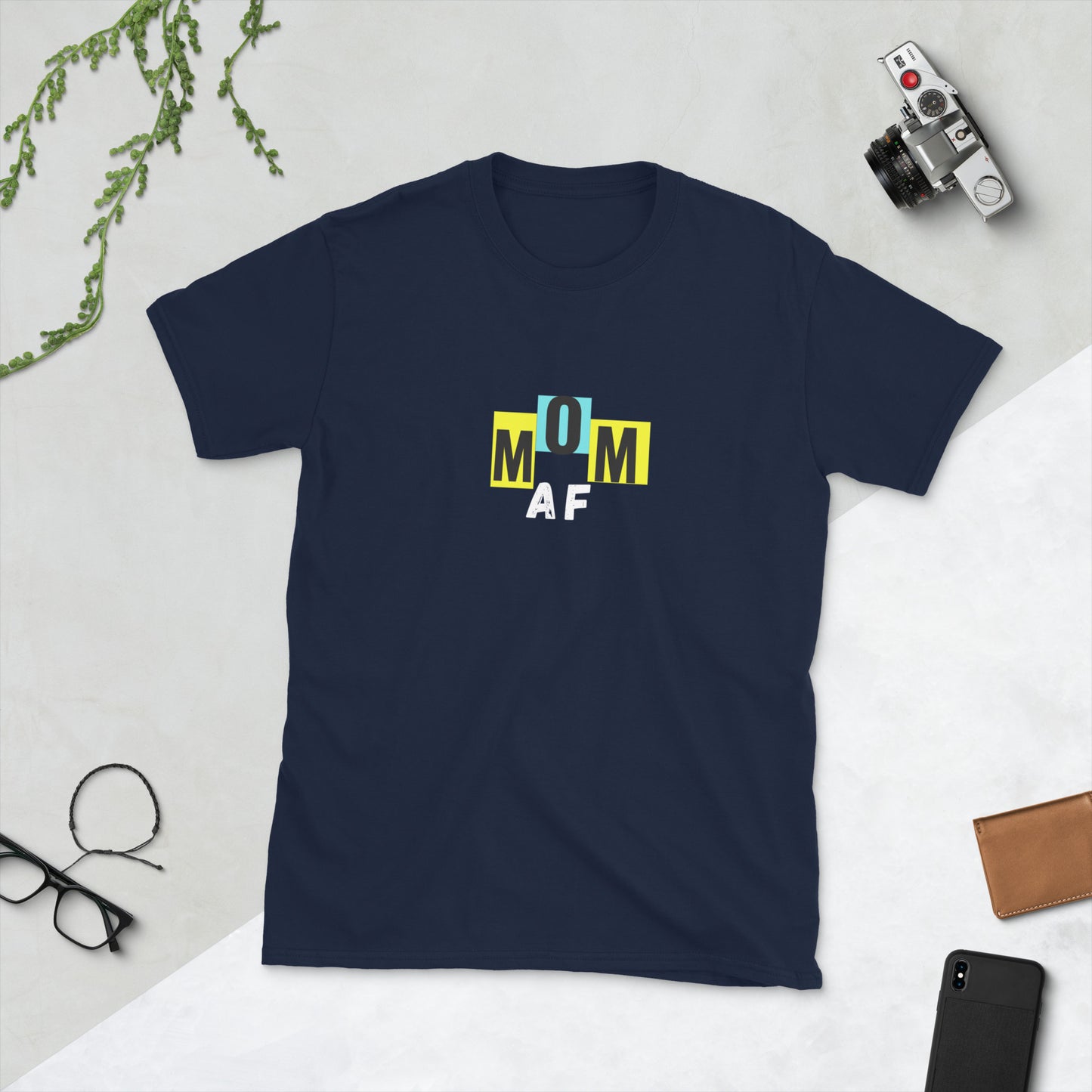 Mom AF Slogan T-shirt