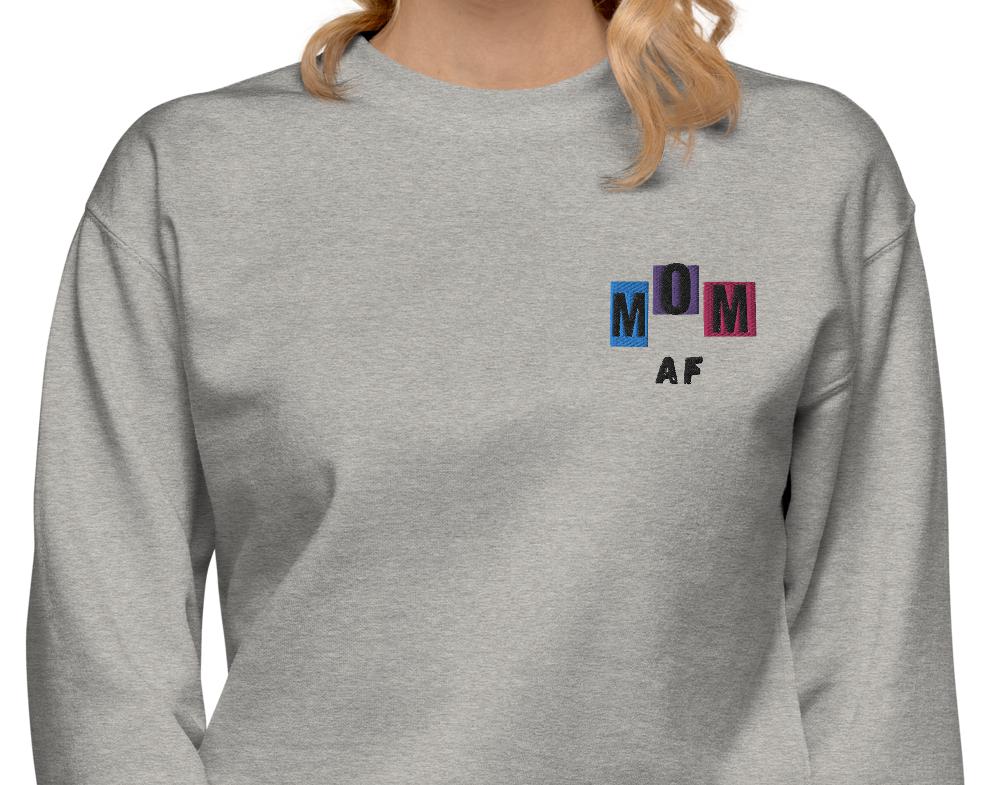 MoM-AF-Embroider-Pullover-unisex-fleece-pullover-carbon-grey-zoomed-in